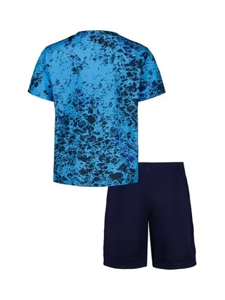 Ensemble Bleu/Noir Garçon Under Armour Tech Printed 2