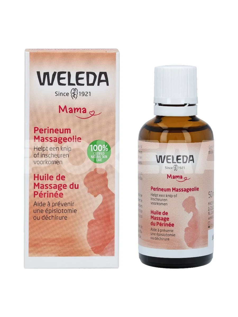 Weleda Perineum Massage Oil 50ml - Nourishes and Prepares The Skin For Birth 1