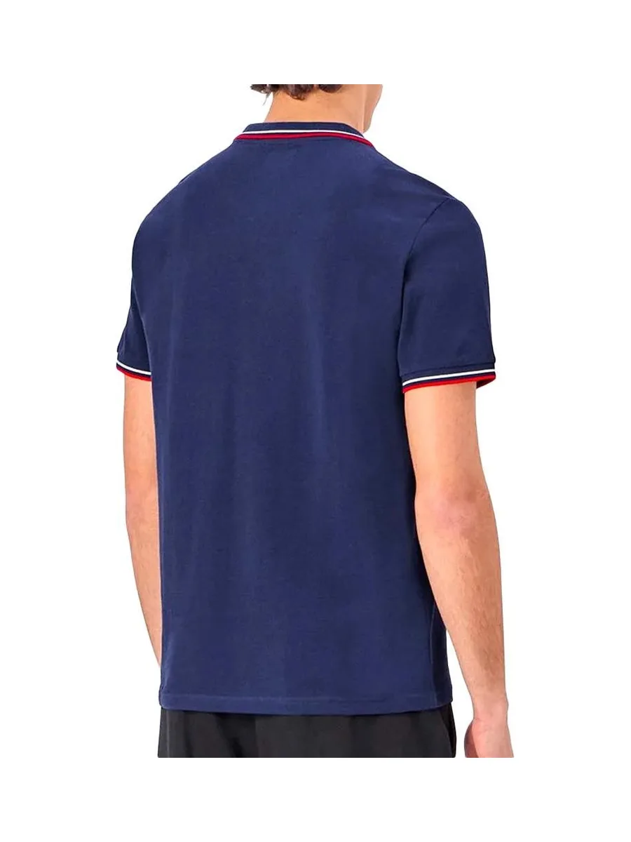 Polo Marine/Rouge Homme Kappa Logo Korpo 3