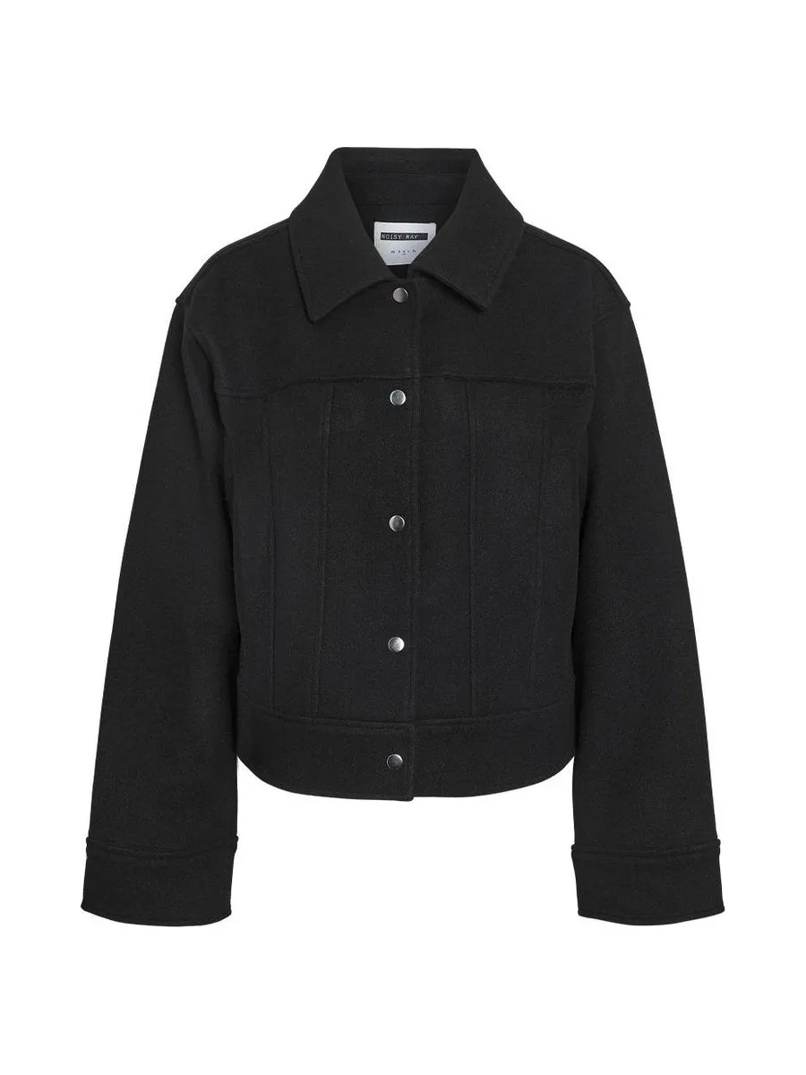 Veste Noire Femme Noisy May Alicia 4