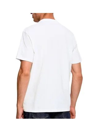 T-Shirt Blanc Homme Calvin Klein Jeans Ss 30s Eu Crest 2