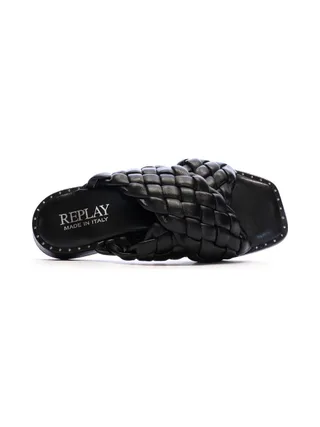 Sandales Noir Femme Replay Betty Cross 4