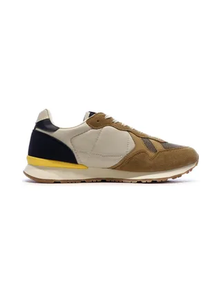 Baskets Noir/Camel Homme Pepe jeans Brit Prints 2