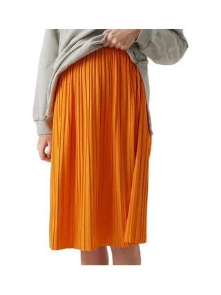 Jupe Orange de Grossesse Rose Femme Mamalicious 20018147 1
