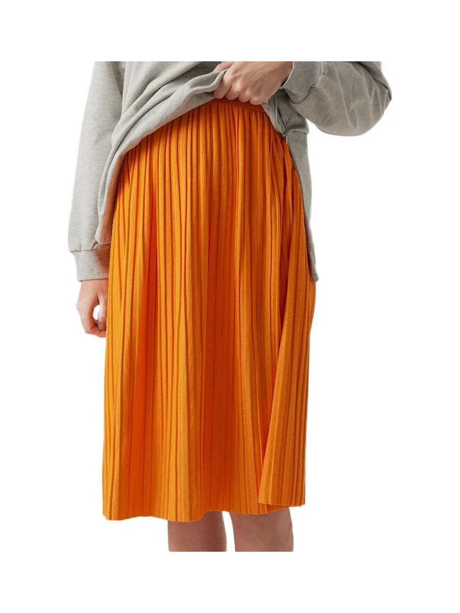 Jupe Orange de Grossesse Rose Femme Mamalicious 20018147 2