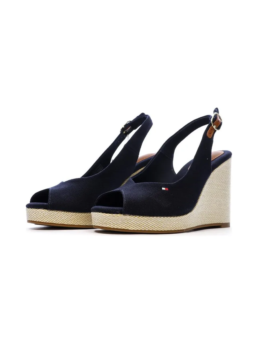 Sandales Marine Femme Tommy Hilfiger Wedge 6