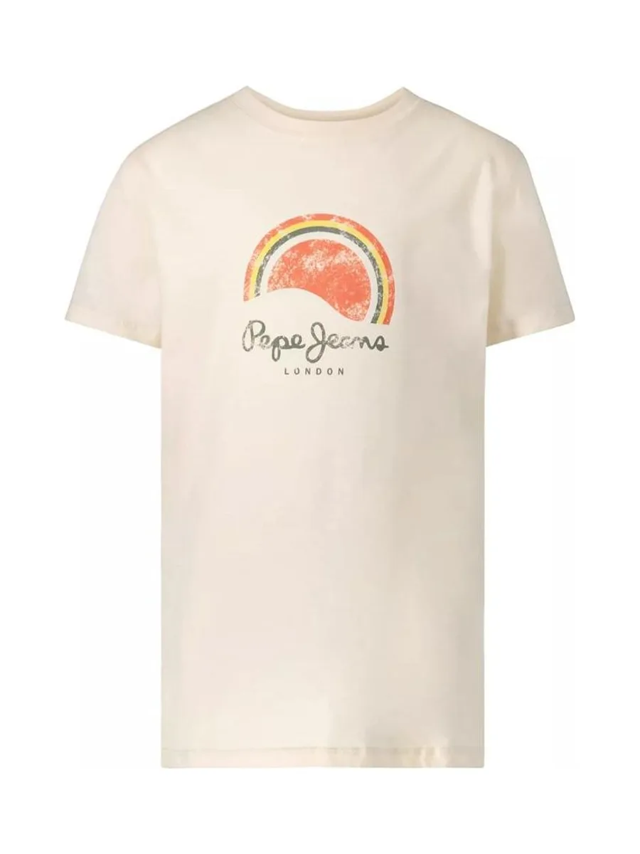 T-shirt Ecru Fille Pepe jeans Bart 2