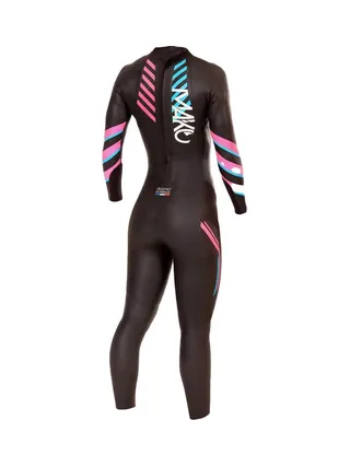 Combinaison Néoprène Noir/Rose Femme Mako Naiad 3.0 2