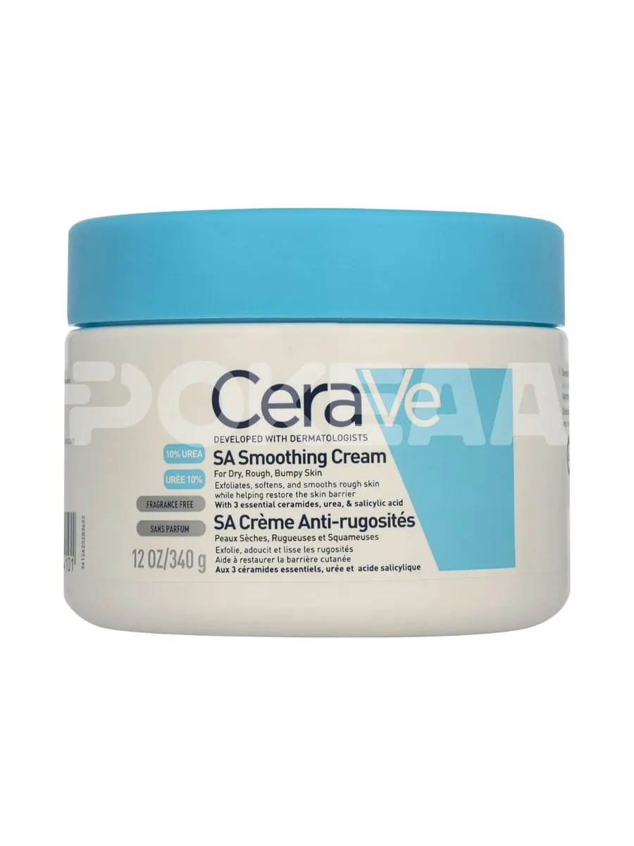 CeraVe SA Smoothing Cream 340g - For Dry, Rough, Bumpy Skin 1