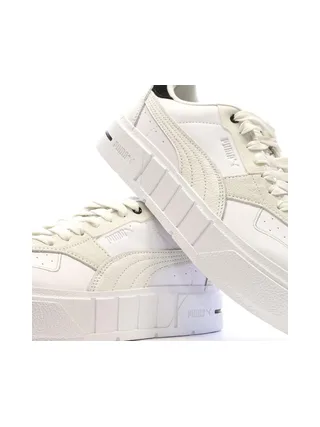 Baskets Blanches/Ecru Femme Puma Cali Court Pure 7