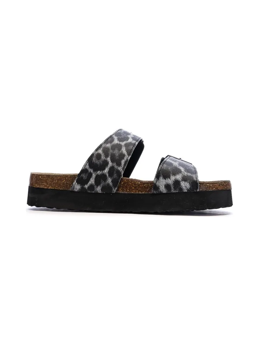 Sandales Noir Femme Kaporal Solinea 3