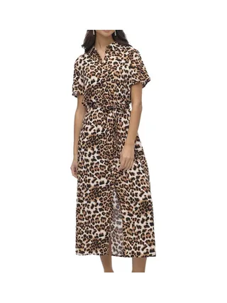Robe Blanc/Noir à Motifs Femme Vero Moda Joy 1