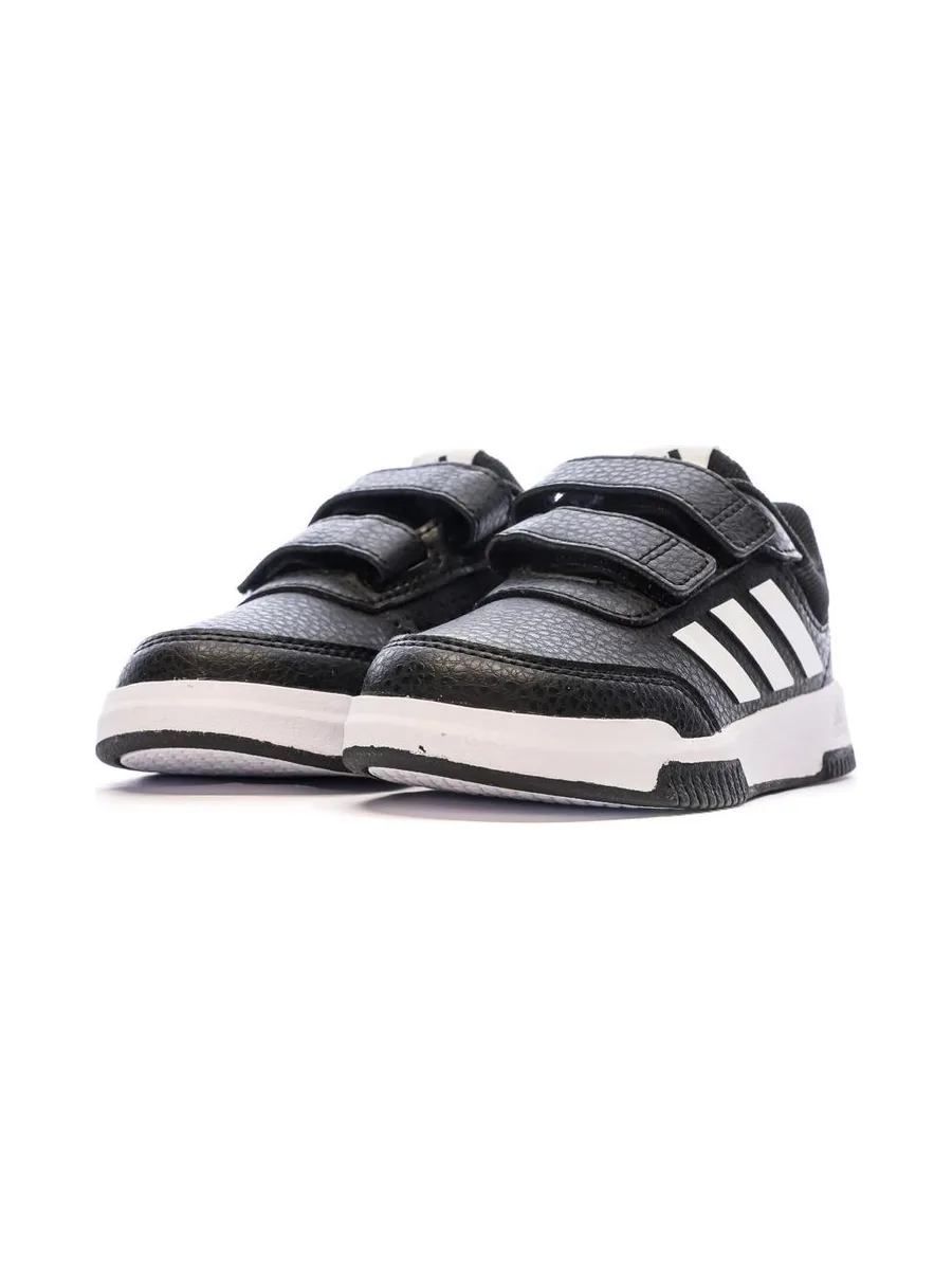 Baskets Blanches/Noires Garçon Adidas Tensaur 7