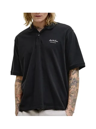 Polo Noir Homme Jack & Jones Archive Graphic Polo 1