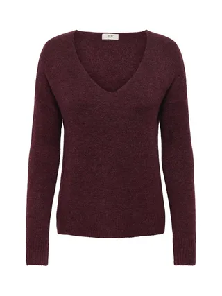 Pull Bordeaux Femme JDY Elanora 3