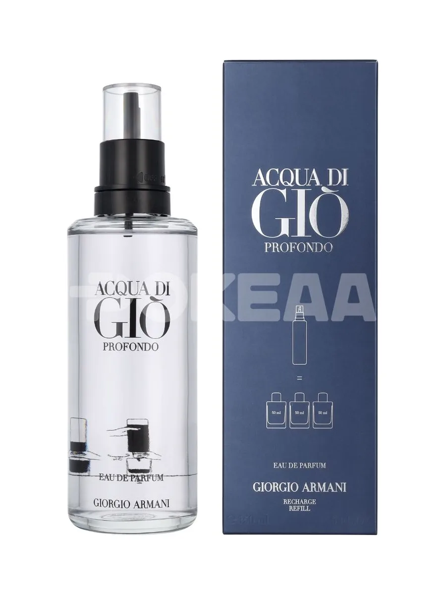 Armani Acqua Di Gio Profondo Edp Spray Refill 150ml 1