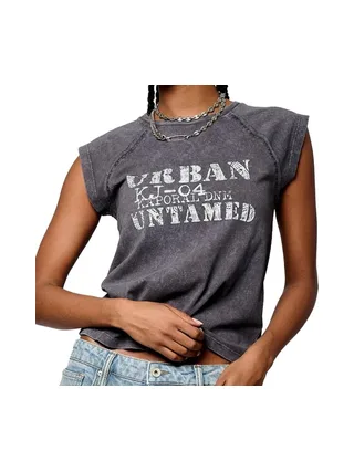 T-Shirt Gris Femme Kaporal Tee 1