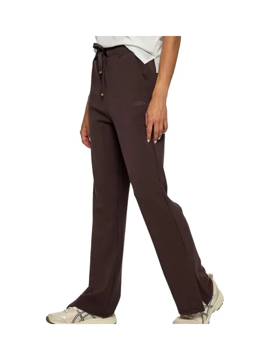 Jogging Marron Foncé Femme Soul Studio Slim 4