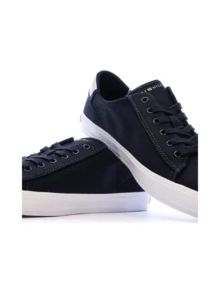 Baskets Marine Femme Tommy Hilfiger Vulc Canvas Lace Up 7