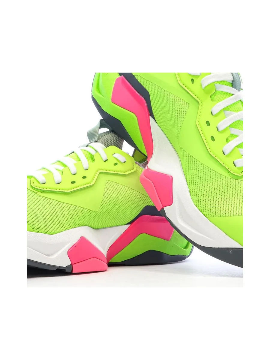 Baskets Jaune Fluo Homme Adidas Rapidmove Adv 2 Trainer 7