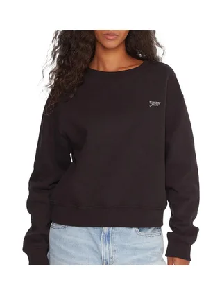 Sweat Noir Femme Tommy Hilfiger Script 1