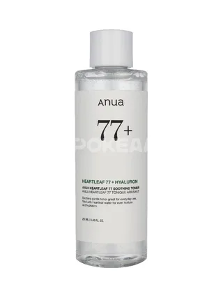 Anua Heartleaf 77 + Hyaluron Soothing Toner 250ml 2