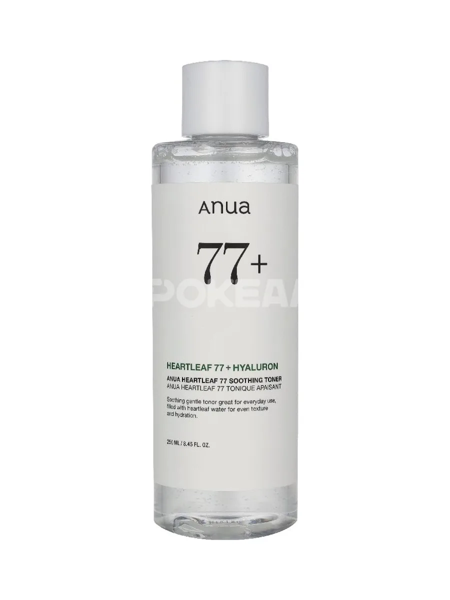 Anua Heartleaf 77 + Hyaluron Soothing Toner 250ml 2