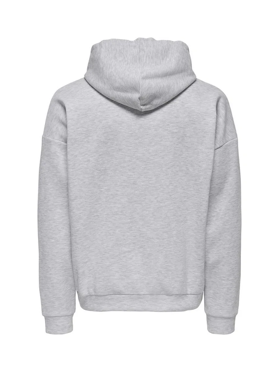Sweat Zippé Gris Homme Only & Sons Chase 3