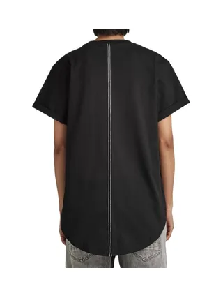 T-shirt Noir Femme G-Star Raw Long Slit 2