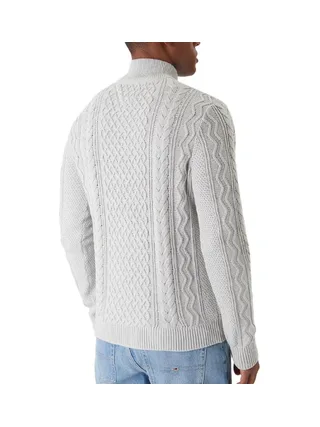 Pull Gris Homme Tommy Hilfiger Cable 2
