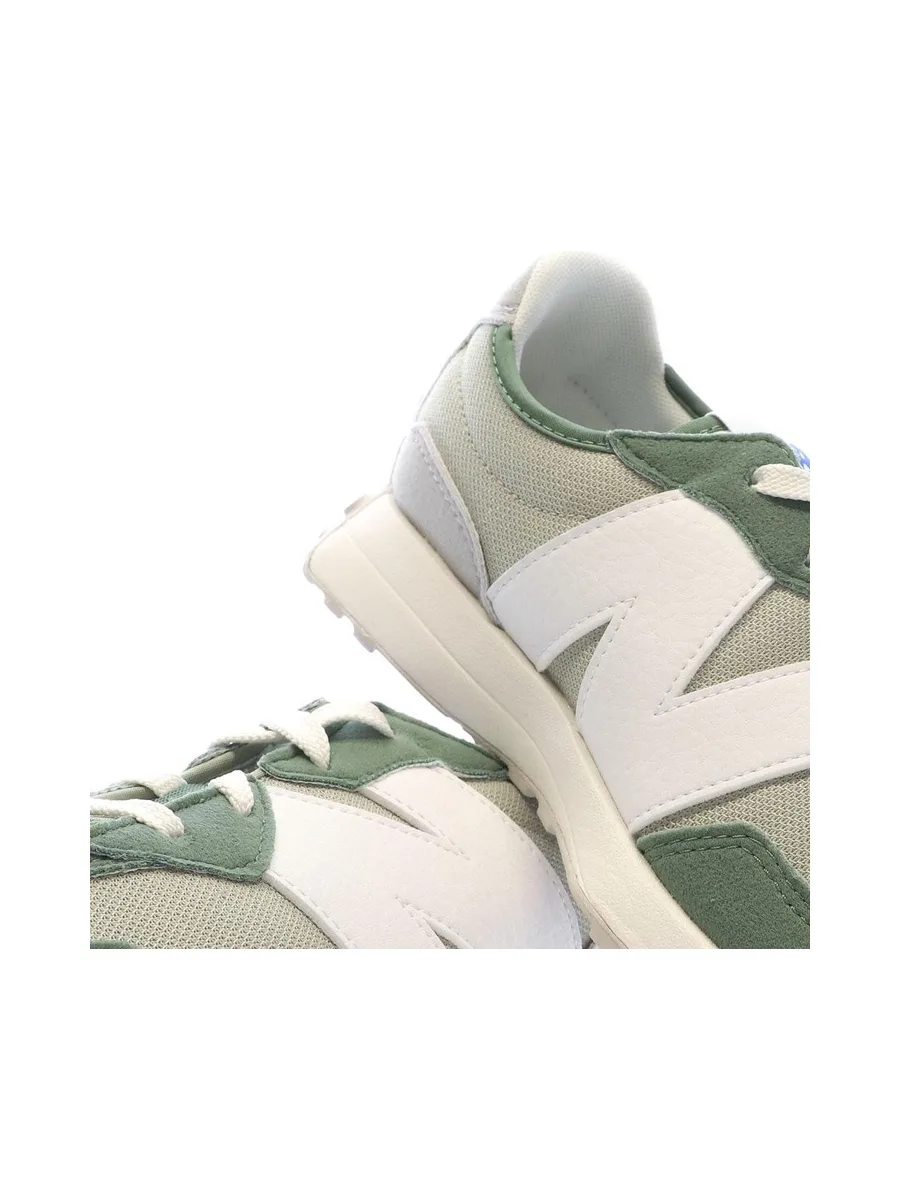 New Balance 327 Baskets Vertes/Grises Garçon WS327MT 7
