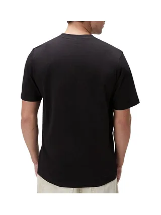 T-shirt Noir Homme Fila Embroidered 2