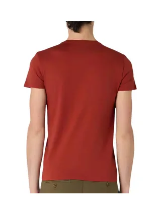 T-shirt Terracotta Homme Lacoste TH6709 2