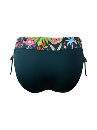 Bas de Bikini Vert Femme Grain de Sable Zig-zag 2
