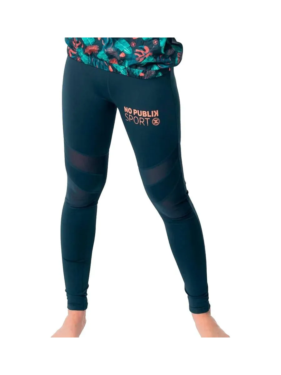 Legging de sport Gris foncé Femme No Publik Bali 1