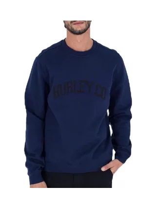 Sweat Marine Homme Hurley Applique 2