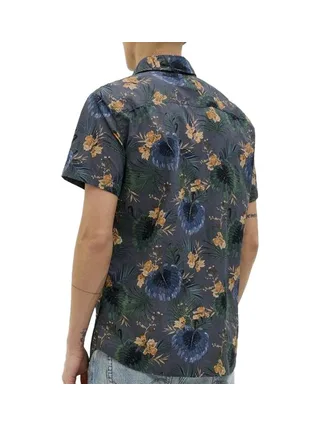 Chemise Bleu/Vert Homme Jack & Jones Hawaii 2