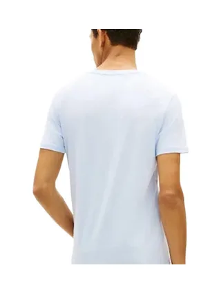 T-shirt Bleu Clair Homme Tommy Hilfiger Tjm X Slim Jaspes 1 2