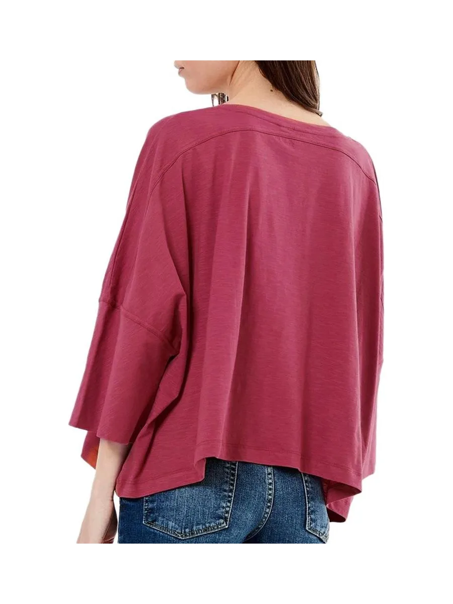 T-shirt Fuchsia Femme Kaporal LEXI 3