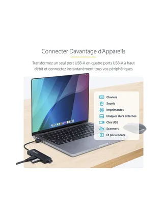 StarTech.com H5C4A-USB-HUB interface hub 12