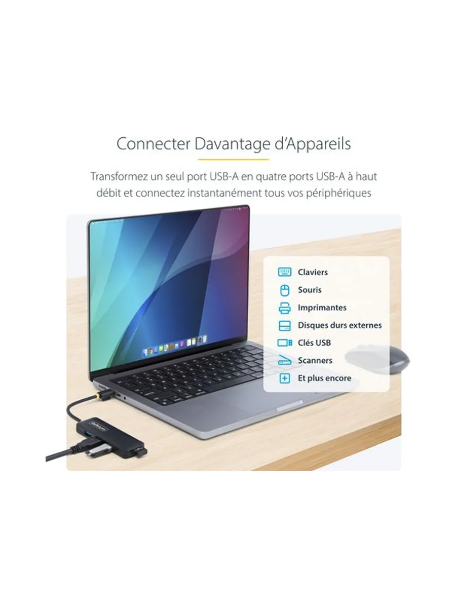 StarTech.com H5C4A-USB-HUB interface hub 12