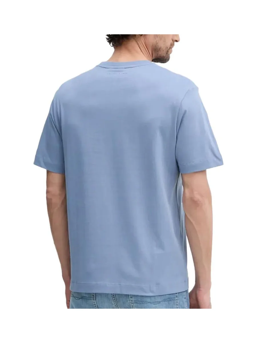 T-shirt Bleu Homme Pepe jeans Picthon- 3