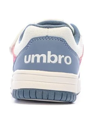 Baskets Blanches/Bleu/Rose Fille Umbro Ovida 3