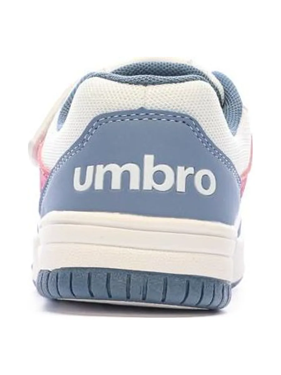 Baskets Blanches/Bleu/Rose Fille Umbro Ovida 4