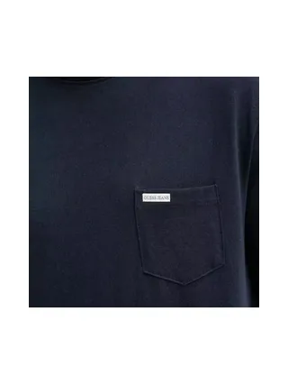 T-Shirt Marine Homme Guess M5RI74K8FQ4 3