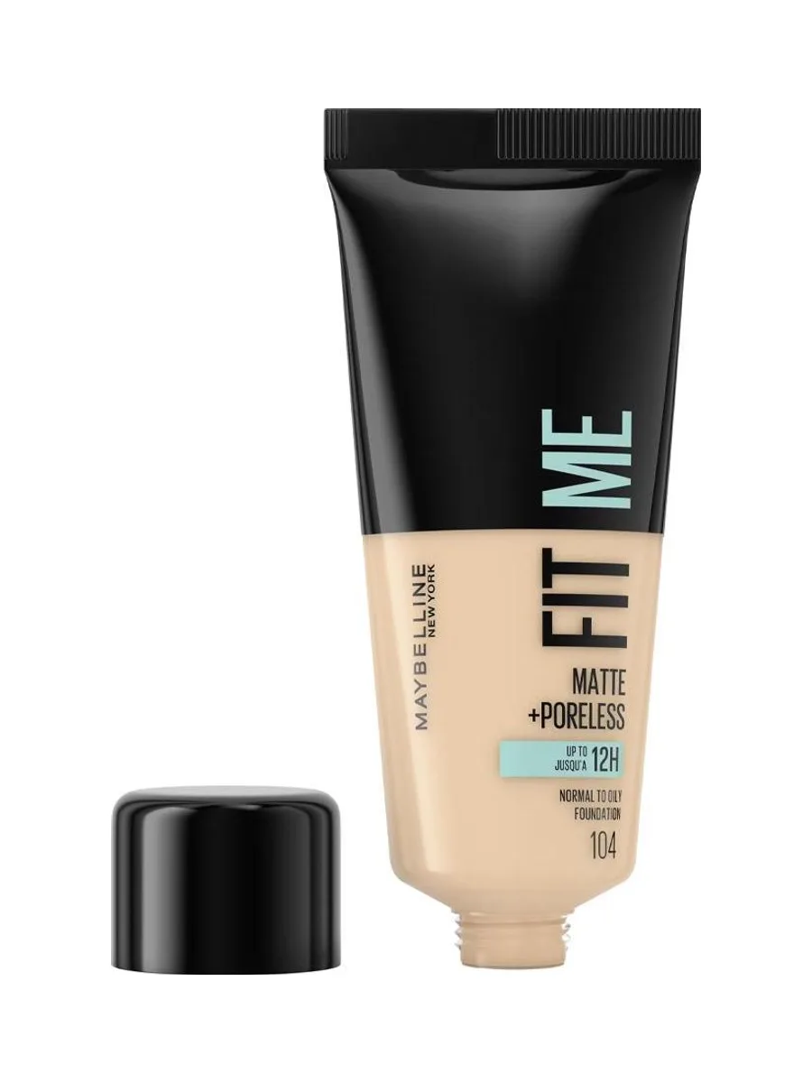 Fond de teint Fit Me Matte + Poreless Maybelline New York 104 2