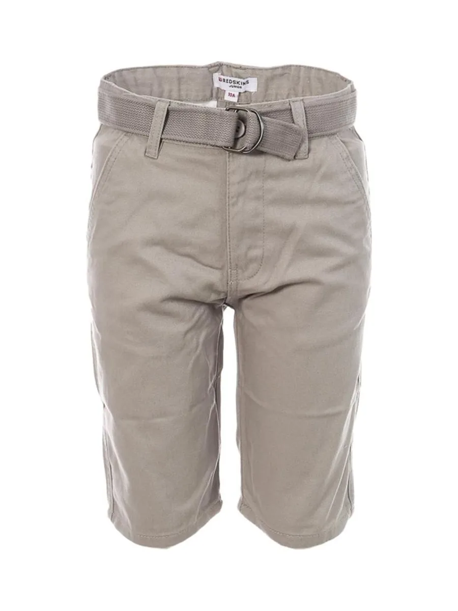 Short Gris Garçon Redskins Chino 2