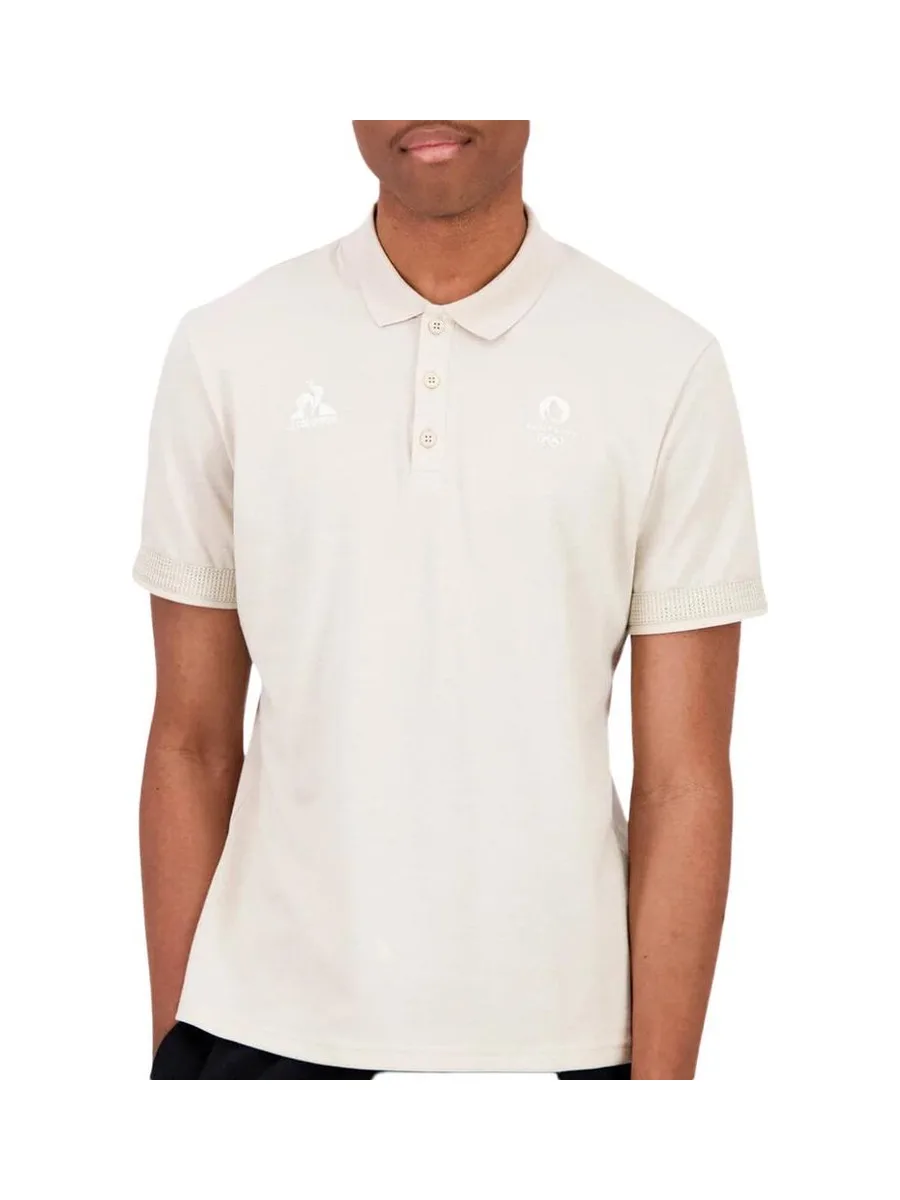 Polo Beige Homme Le Coq Sportif 2411053 2