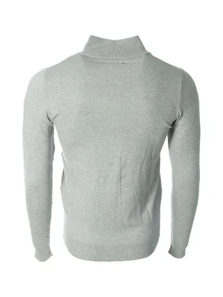 Pull Zippé Gris Homme Best Mountain 05-BEI 2