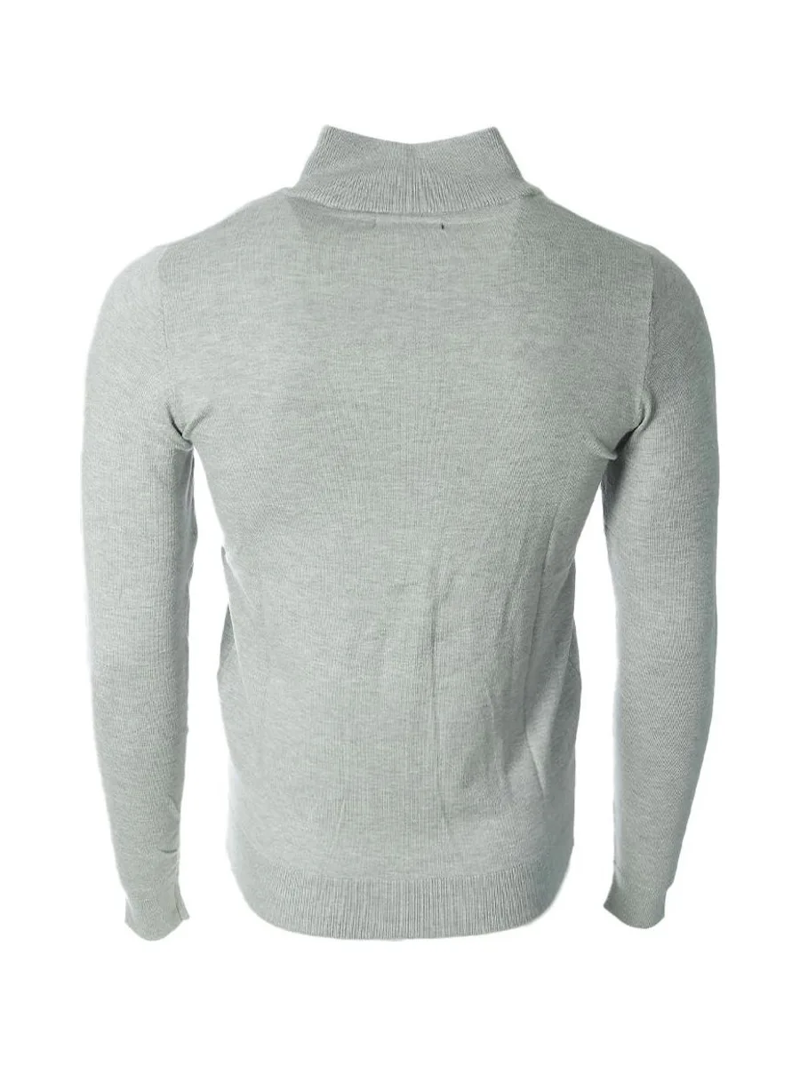 Pull Zippé Gris Homme Best Mountain 05-BEI 2